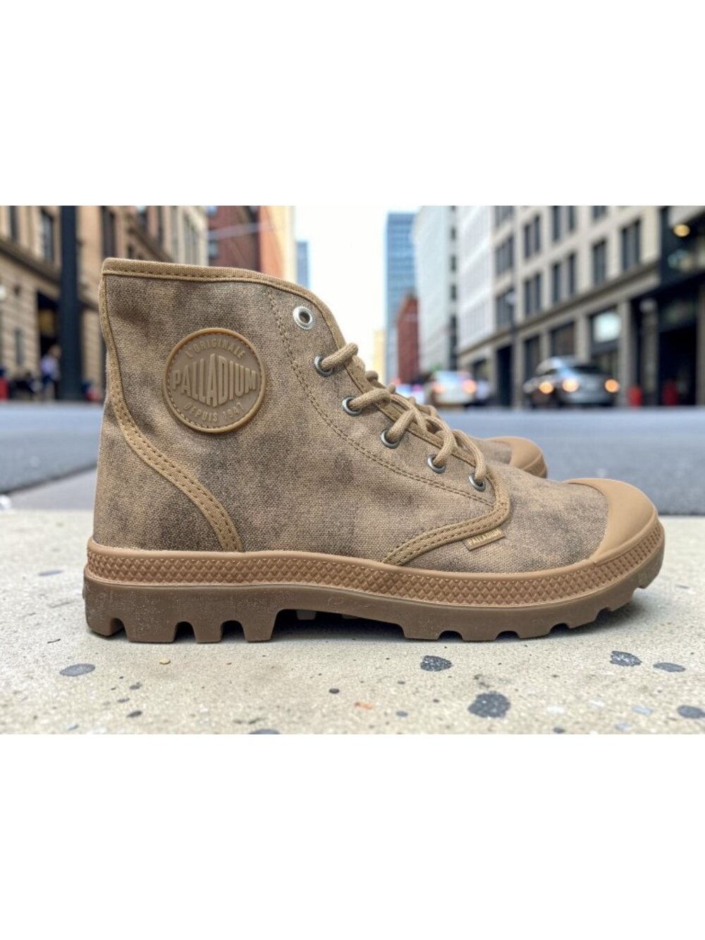 Palladium Pampa Hi Wax Boots Shoes Men's 8.5 Espresso NEW IN BOX!